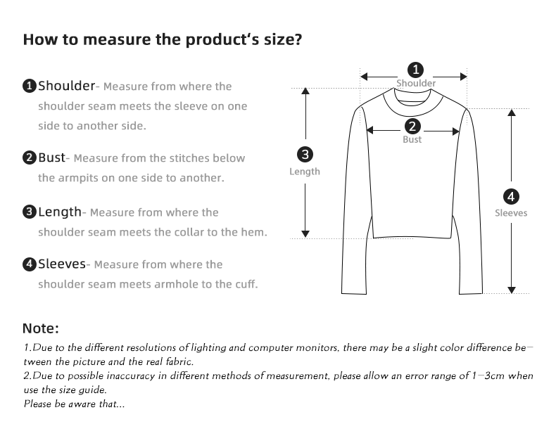 A guide to help with the proper way to size your garments. 